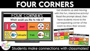 Build classroom community from day one with these digital getting to know you activities! Perfect for back to school activities, the first week of school, classroom community building, get to know you, and all about me lessons, these interactive slides get students moving, talking, and learning about one another in a fun, engaging way. The beginning of the school year is busy enough, so these no-prep digital slides are ready to use—simply project them and start playing! Whether you're looking to break the ice, encourage participation, or add movement to your day, these engaging activities make it easy to create meaningful connections while keeping students actively involved!