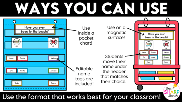 Back to School Question of the Day Jumpstart your morning with simple attendance questions that get everyone talking! These printable and digital Question of the Day activities are the perfect way to add meaningful conversation and connection to your morning routine. Use these conversation starters during your morning meeting, morning work, or daily classroom routine as students answer questions, share their ideas, and get to know one another. With 30 engaging questions, you'll have an easy, no-prep activity ready to go!