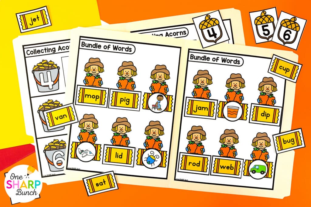 Keep students engaged all October long with these October early finisher activities! Perfect for fast finishers, these hands-on fast finisher activities provide meaningful skill practice while building independence. Easily add them to your centers for kindergarten, kindergarten centers, morning tubs, or morning work for simple, low-prep fall activities students can complete independently!