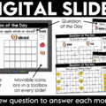 Jumpstart your morning with simple attendance questions that get everyone talking! These printable and digital Question of the Day activities are the perfect way to add meaningful conversation and connection to your morning routine. Use these conversation starters during your morning meeting, morning work, or daily classroom routine as students answer questions, share their ideas, and get to know one another. With 30 engaging questions, you'll have an easy, no-prep activity ready to go!