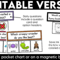 Jumpstart your morning with simple attendance questions that get everyone talking! These printable and digital Question of the Day activities are the perfect way to add meaningful conversation and connection to your morning routine. Use these conversation starters during your morning meeting, morning work, or daily classroom routine as students answer questions, share their ideas, and get to know one another. With 30 engaging questions, you'll have an easy, no-prep activity ready to go!