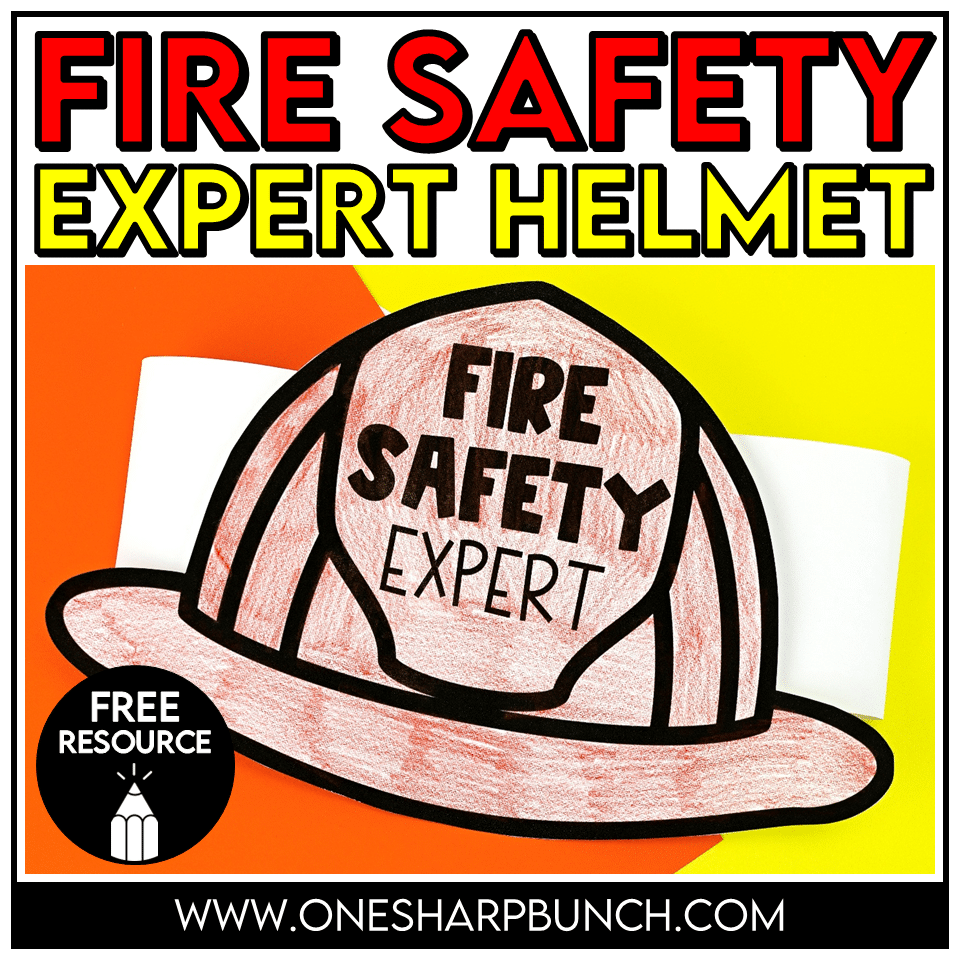 Fire Safety Expert Helmet for Fire Safety Week