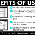 November Question of the Day Morning Meeting Slides for Classroom Community