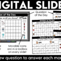 November Question of the Day Morning Meeting Slides for Classroom Community