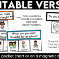 November Question of the Day Morning Meeting Slides for Classroom Community